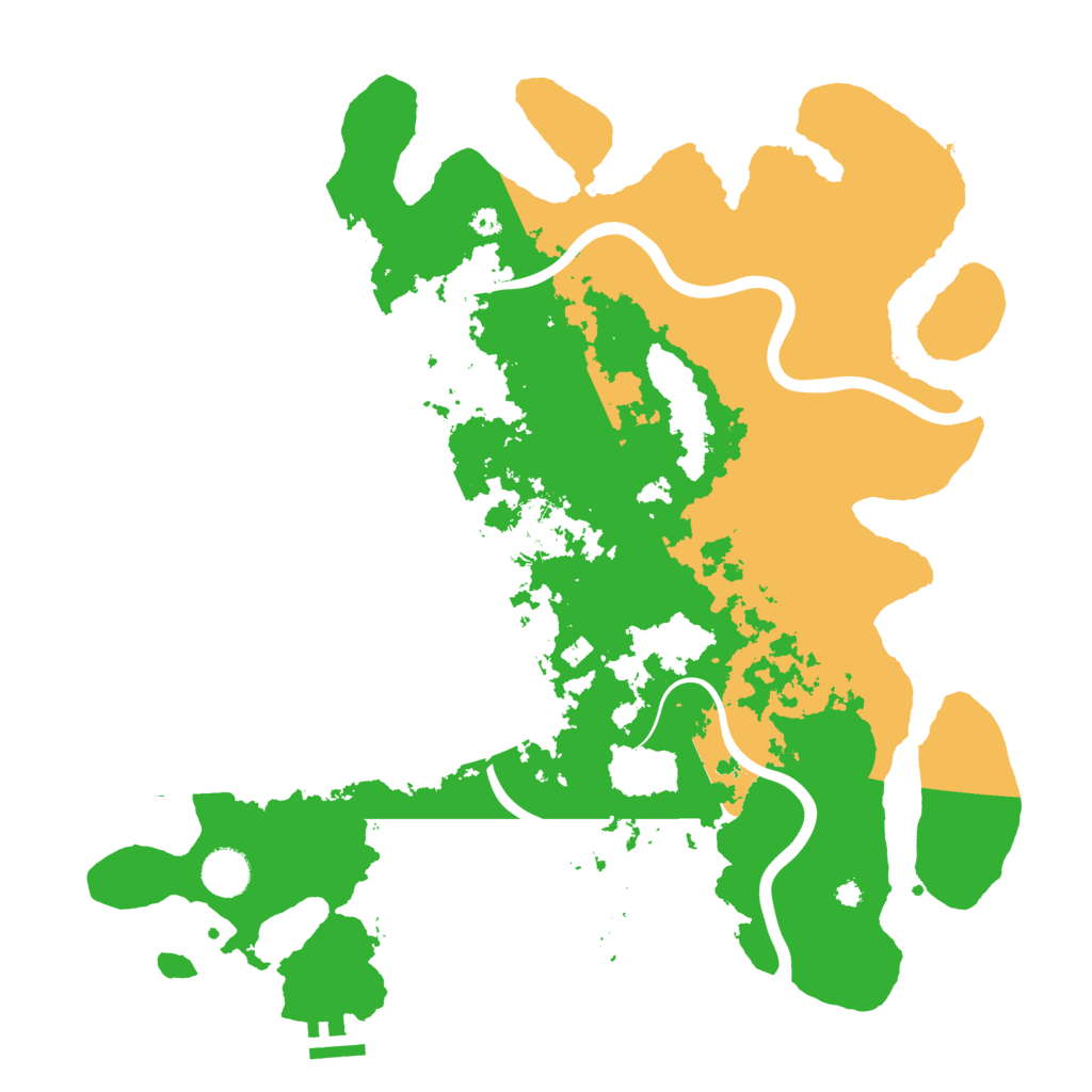Biome Rust Map: Procedural Map, Size: 3950, Seed: 1976585728