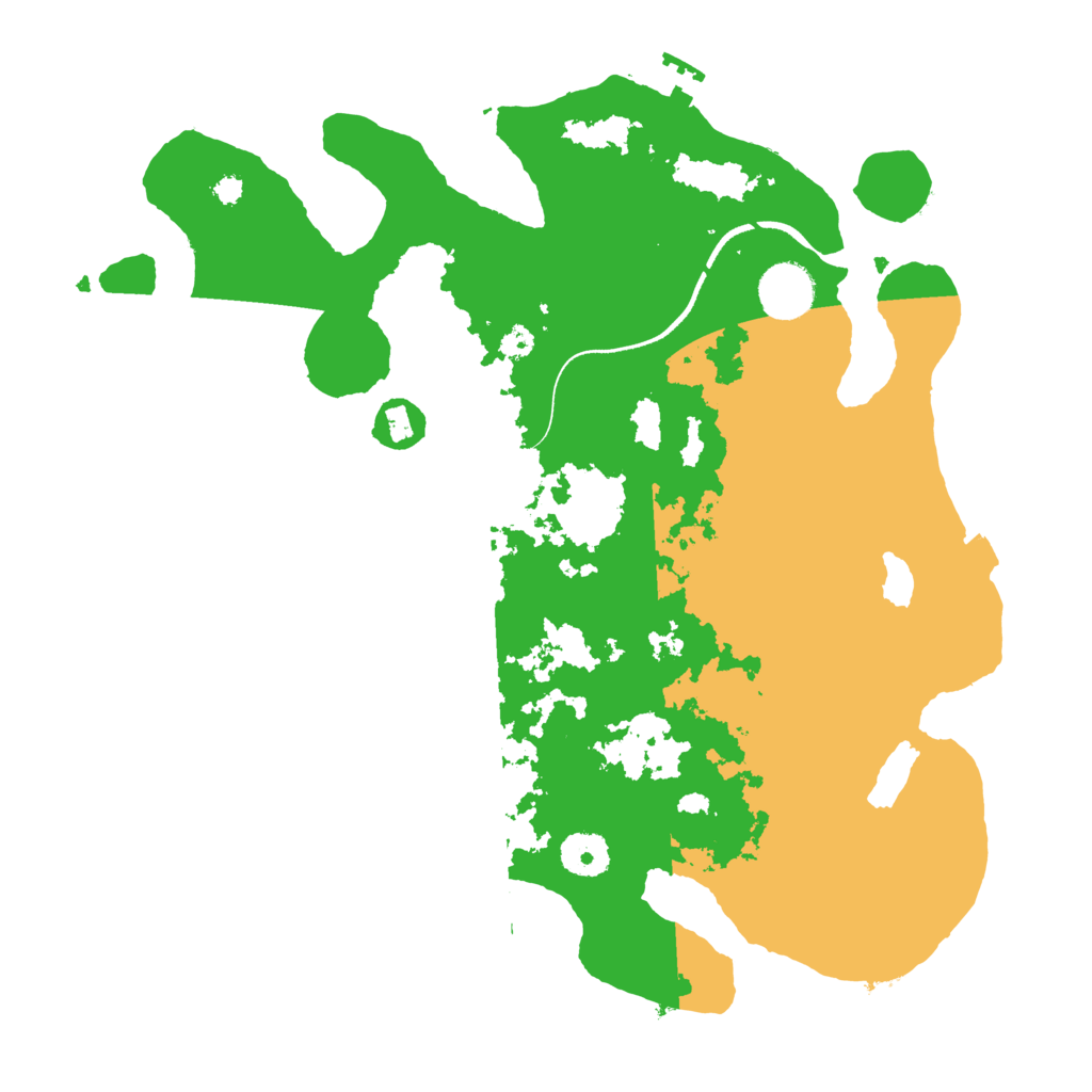 Biome Rust Map: Procedural Map, Size: 3500, Seed: 1738415794