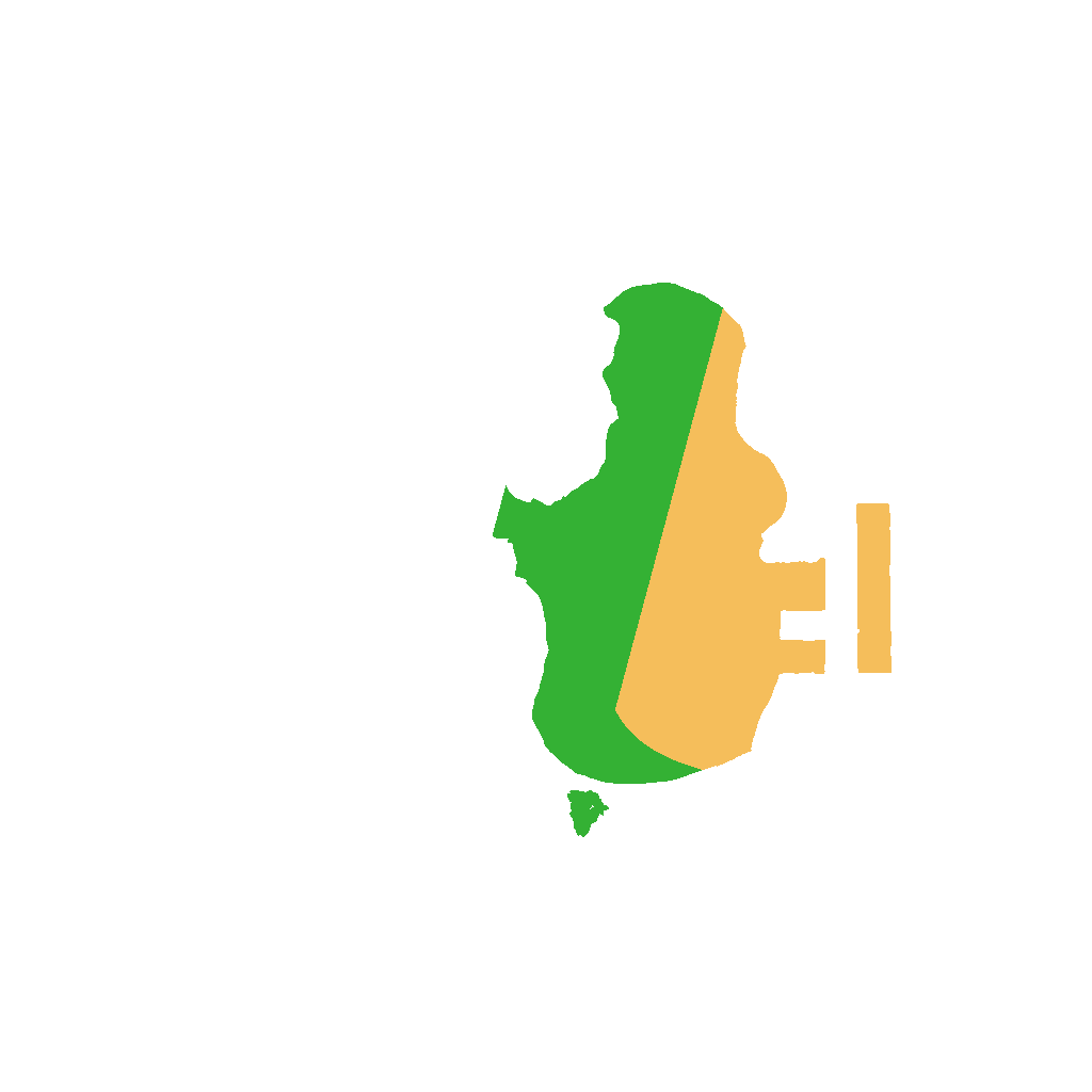 Biome Rust Map: Procedural Map, Size: 1300, Seed: 1463512788