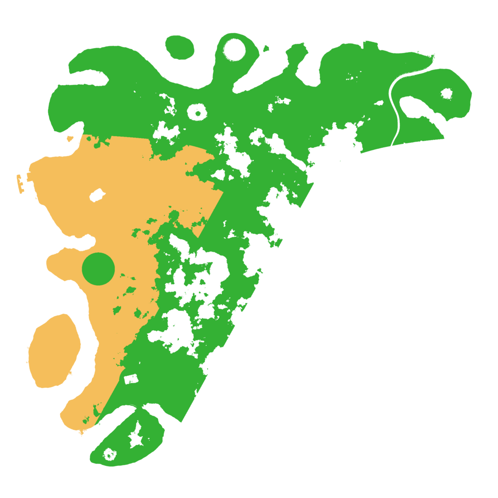 Biome Rust Map: Procedural Map, Size: 4000, Seed: 597937
