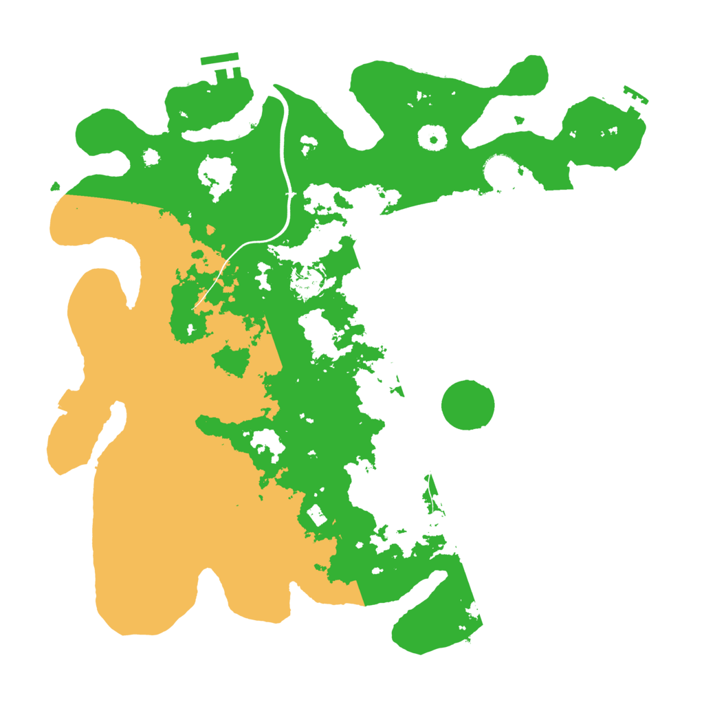 Biome Rust Map: Procedural Map, Size: 3750, Seed: 303585166