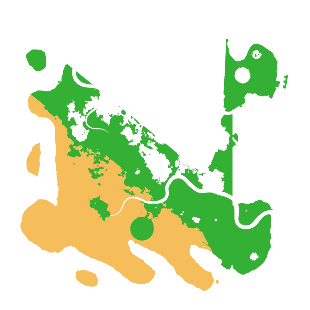 Biome Rust Map: Procedural Map, Size: 3500, Seed: 1317562450