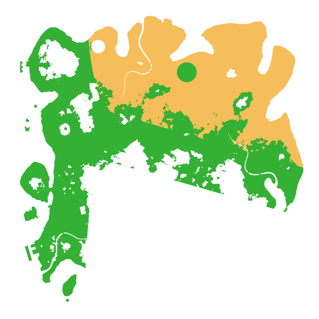 Biome Rust Map: Procedural Map, Size: 4250, Seed: 1366533009