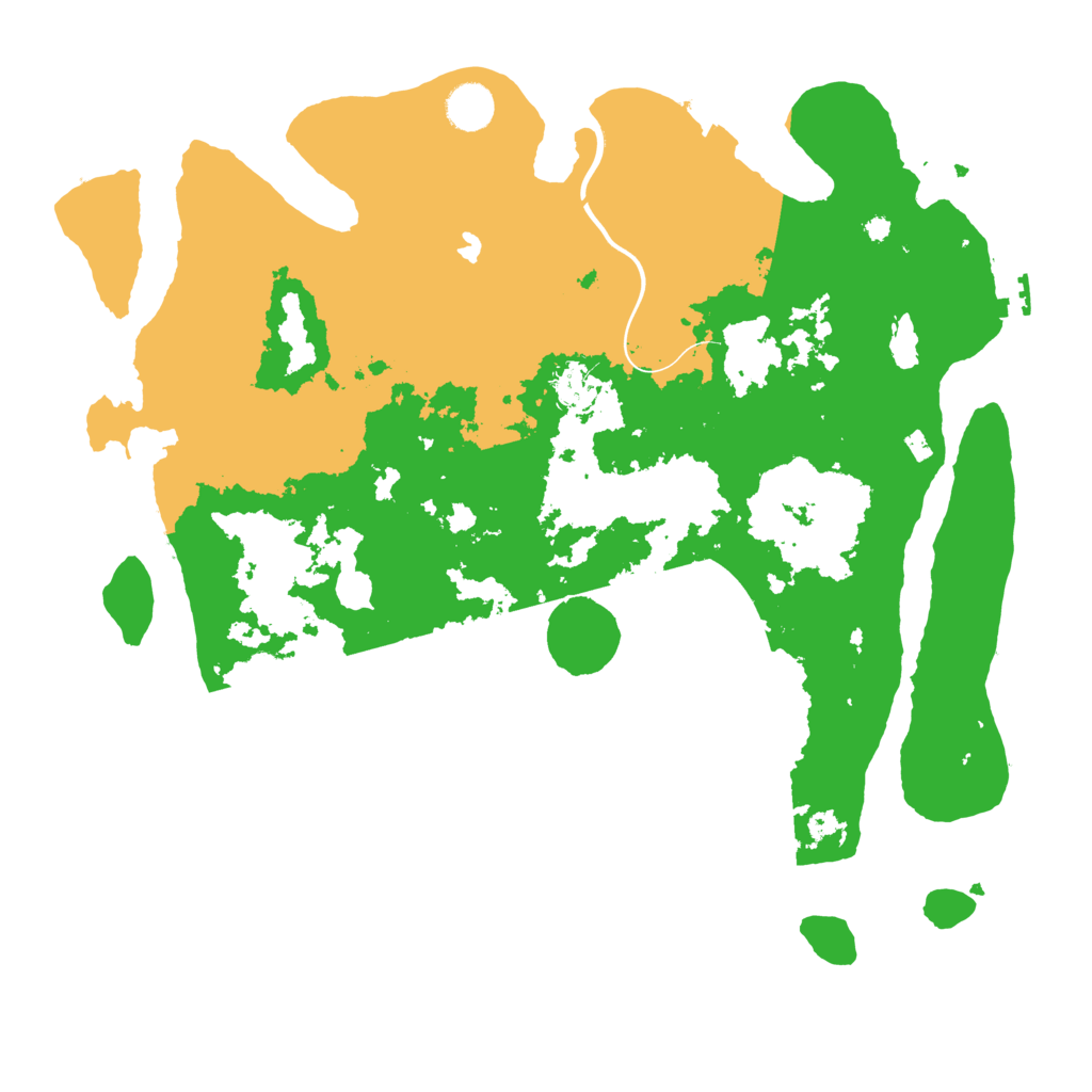 Biome Rust Map: Procedural Map, Size: 4000, Seed: 744927