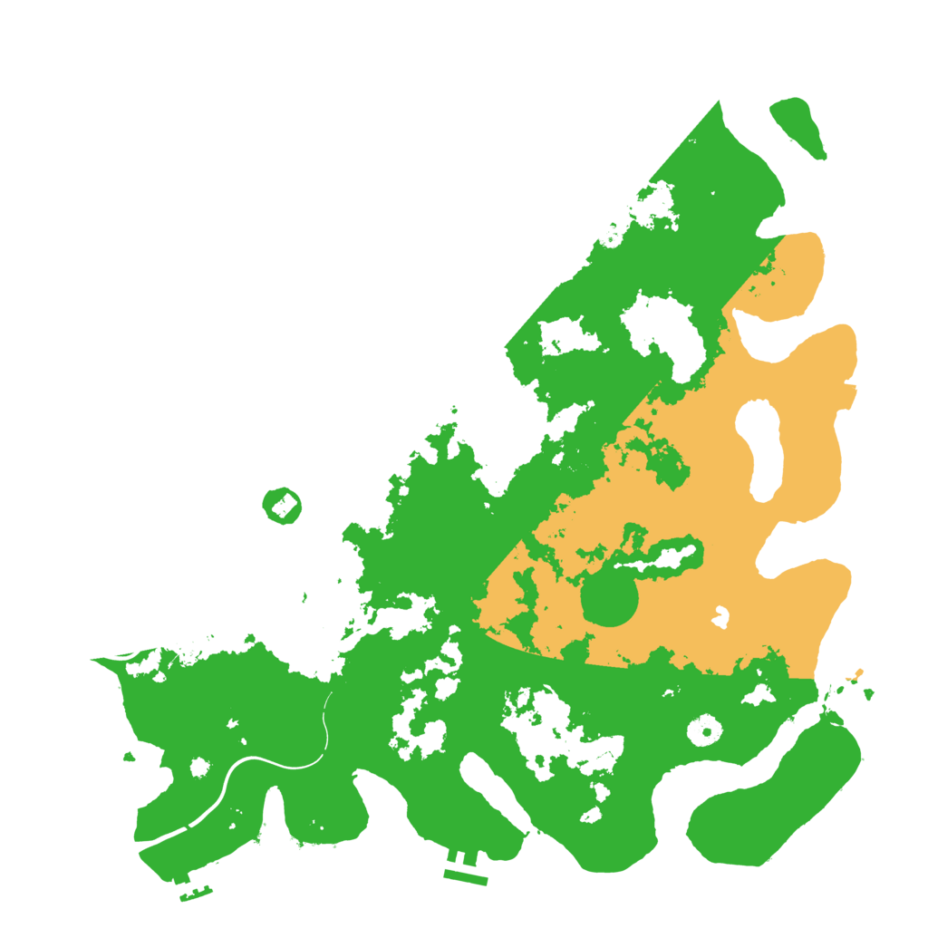 Biome Rust Map: Procedural Map, Size: 4250, Seed: 41386
