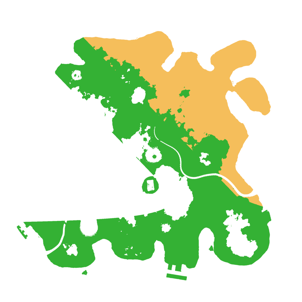 Biome Rust Map: Procedural Map, Size: 3000, Seed: 949789164