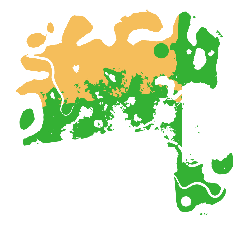 Biome Rust Map: Procedural Map, Size: 4250, Seed: 546147559