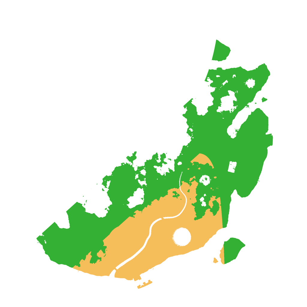 Biome Rust Map: Procedural Map, Size: 3000, Seed: 65745687