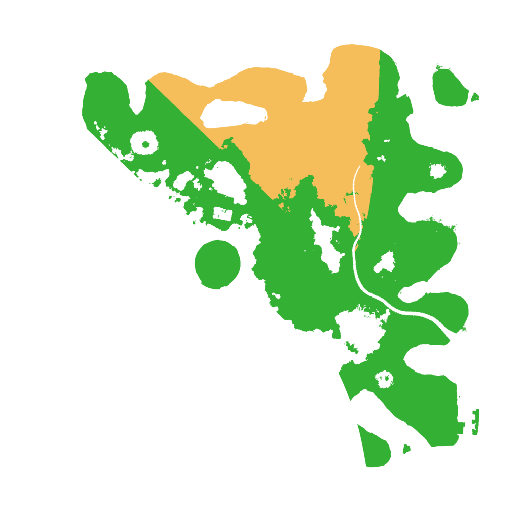 Biome Rust Map: Procedural Map, Size: 3000, Seed: 63958
