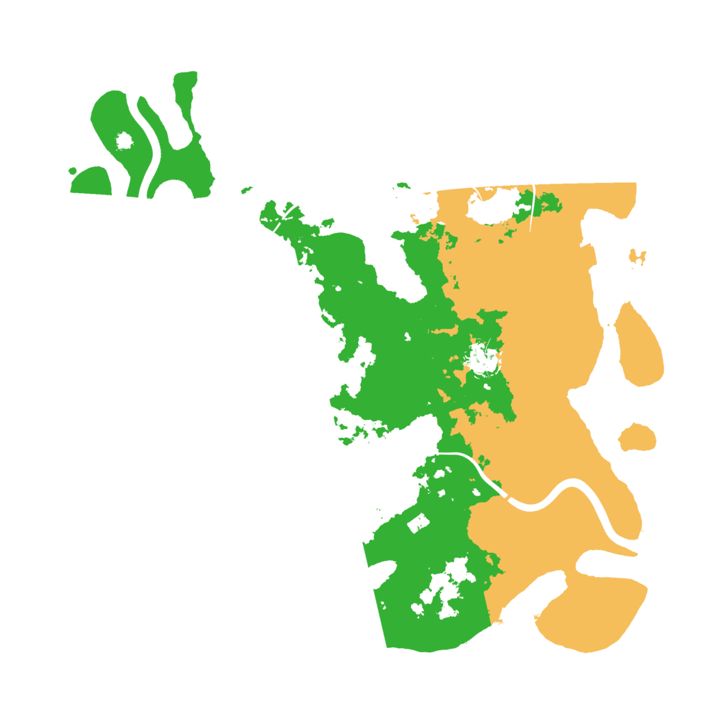 Biome Rust Map: Procedural Map, Size: 3750, Seed: 125939522