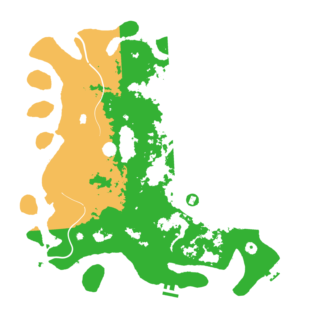 Biome Rust Map: Procedural Map, Size: 4000, Seed: 940748877