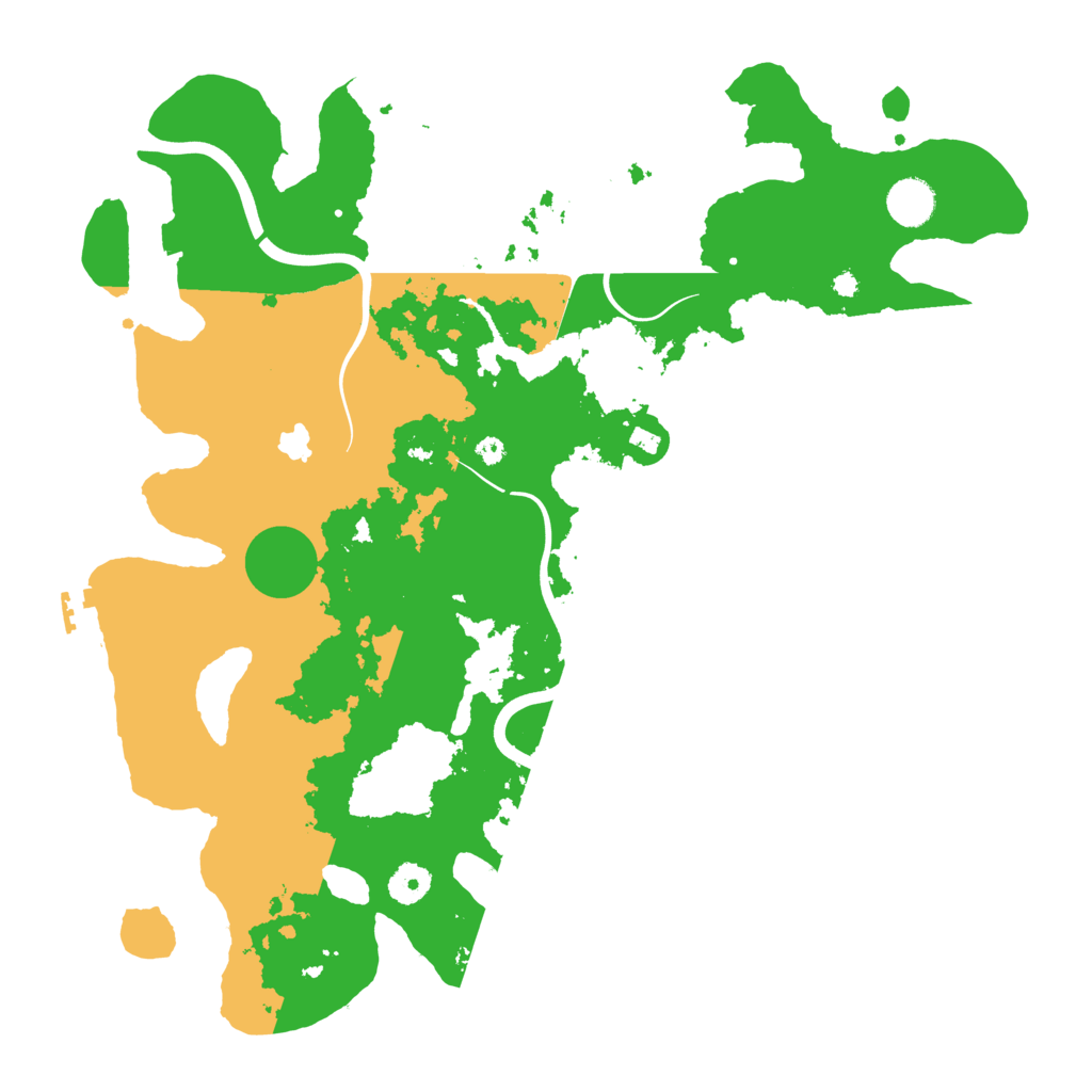 Biome Rust Map: Procedural Map, Size: 4000, Seed: 1203536896