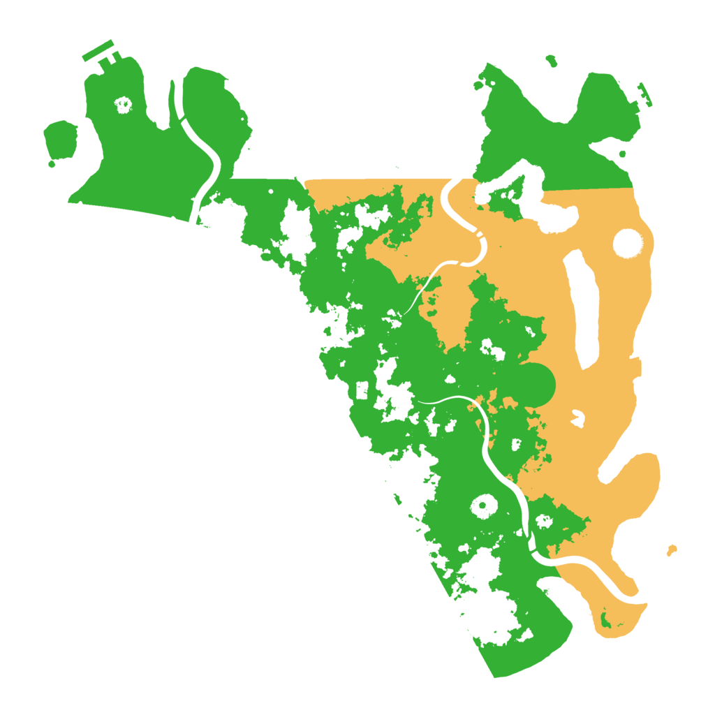 Biome Rust Map: Procedural Map, Size: 4250, Seed: 127357389