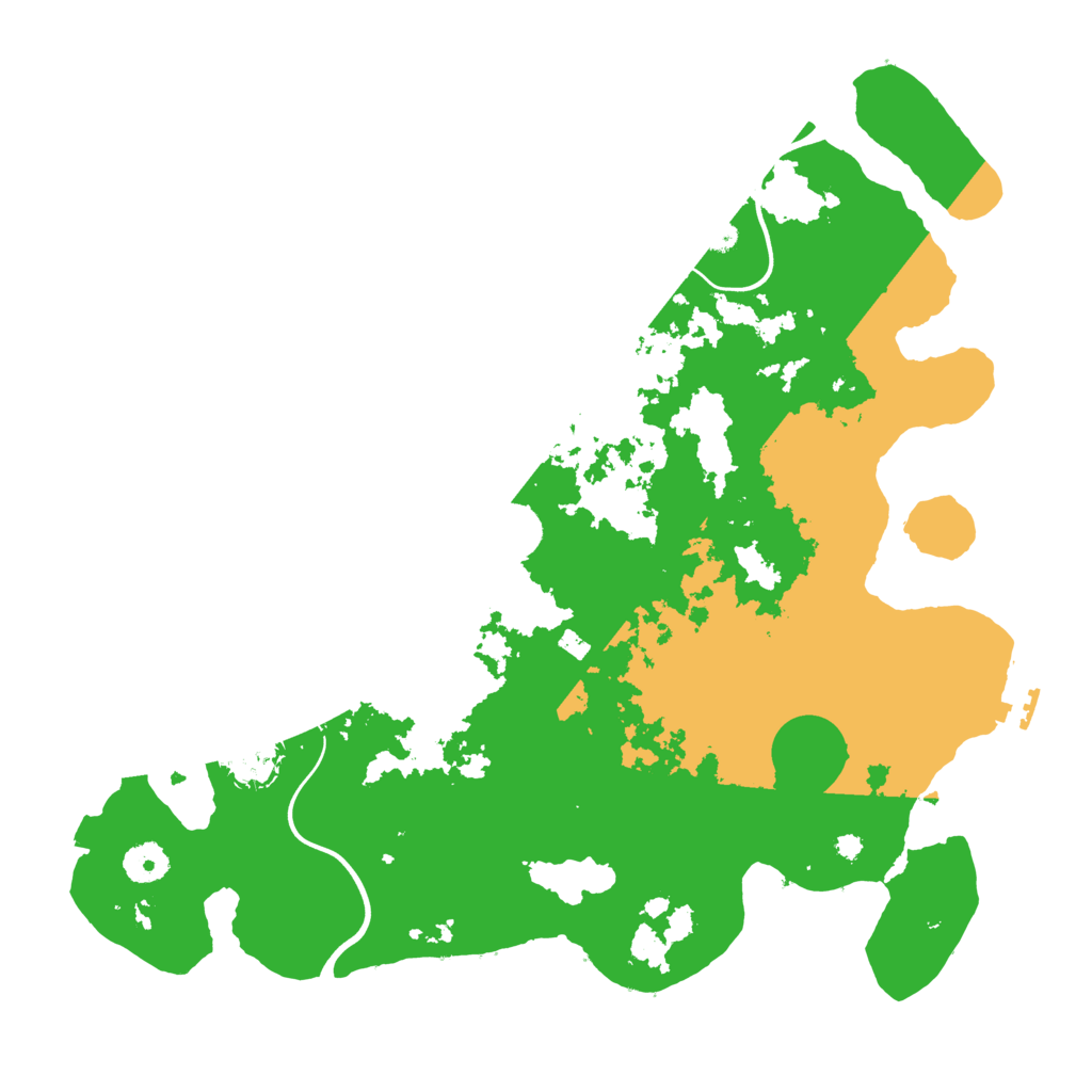 Biome Rust Map: Procedural Map, Size: 3850, Seed: 1560317060