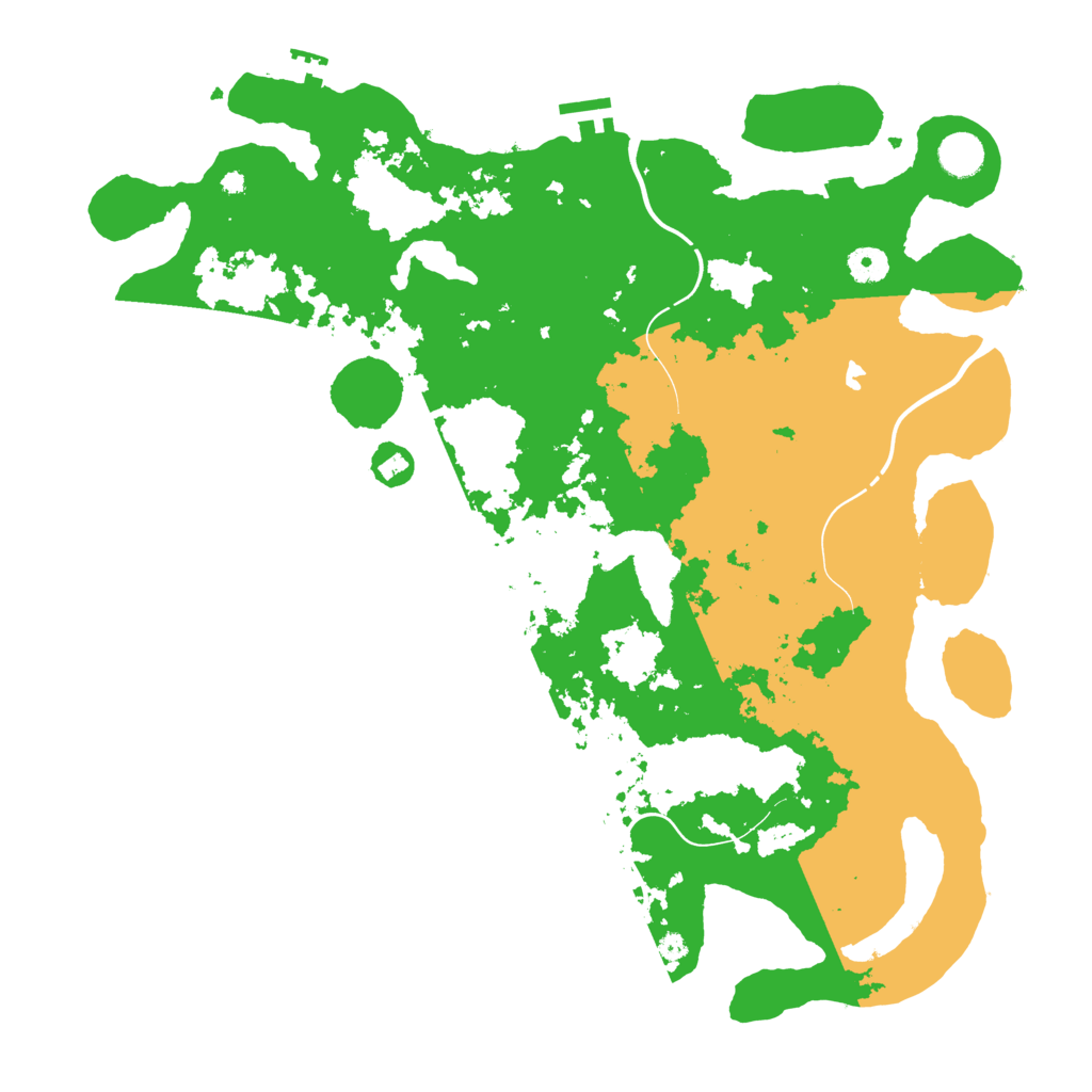 Biome Rust Map: Procedural Map, Size: 4250, Seed: 475330282