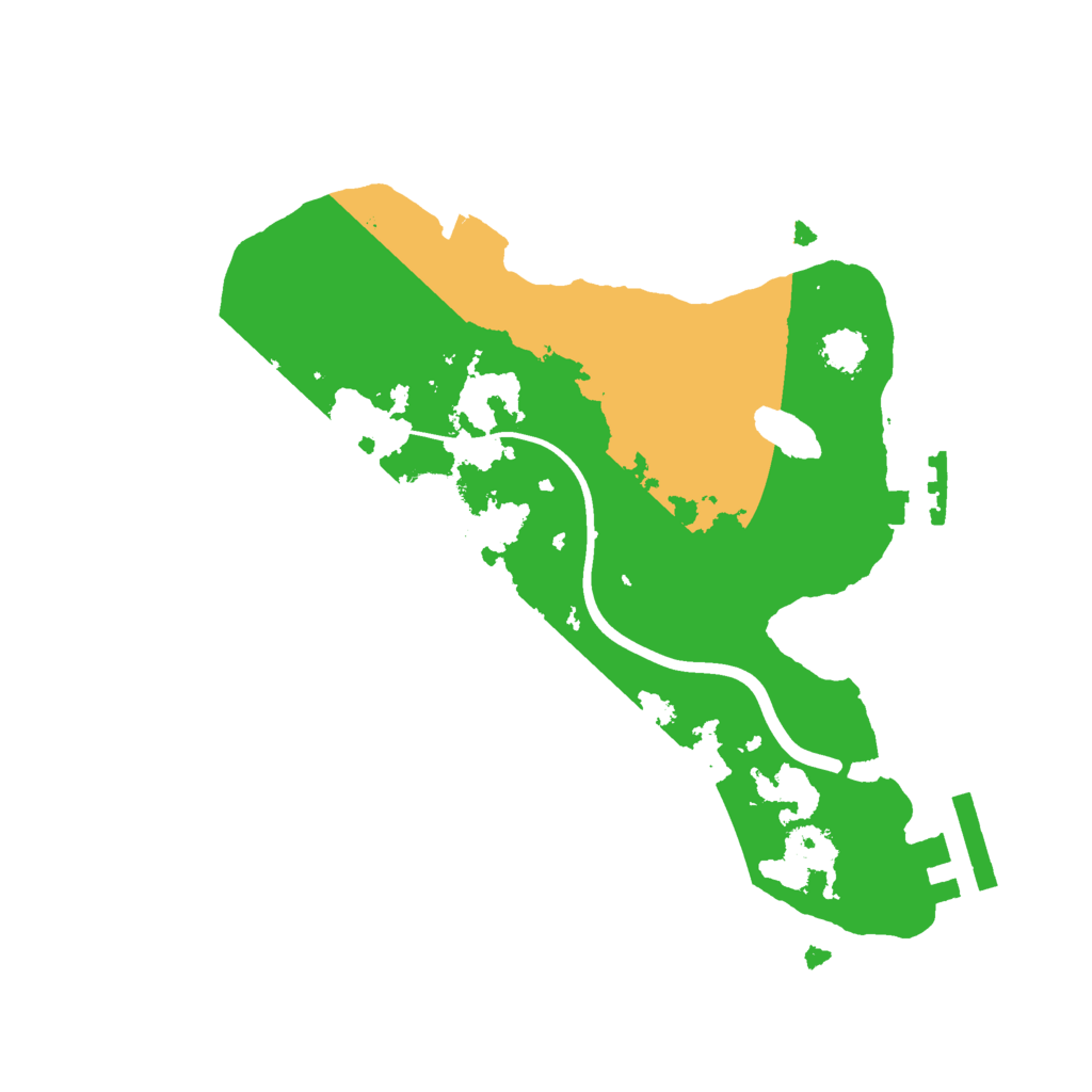 Biome Rust Map: Procedural Map, Size: 2250, Seed: 44538453