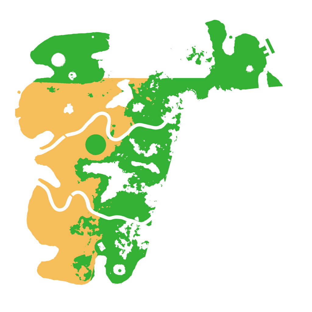 Biome Rust Map: Procedural Map, Size: 4000, Seed: 773485989