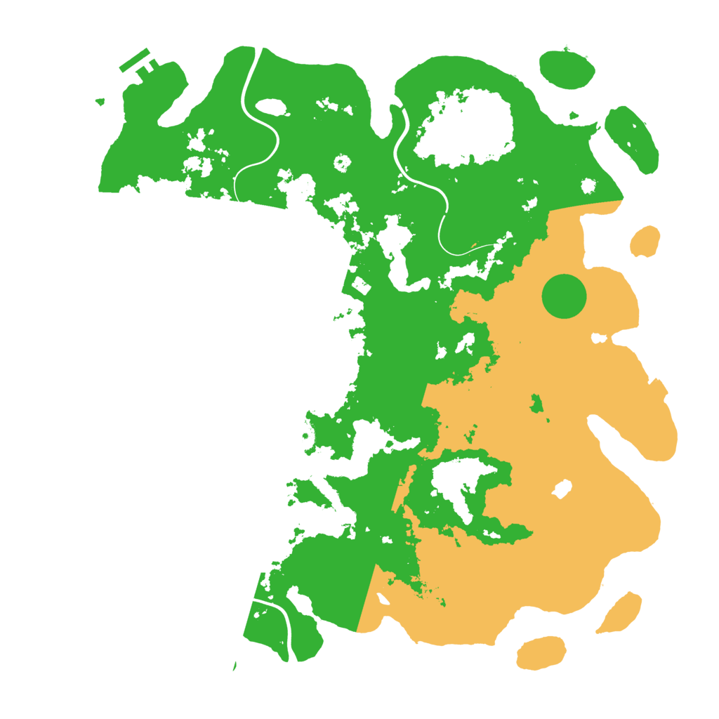 Biome Rust Map: Procedural Map, Size: 4250, Seed: 47678721