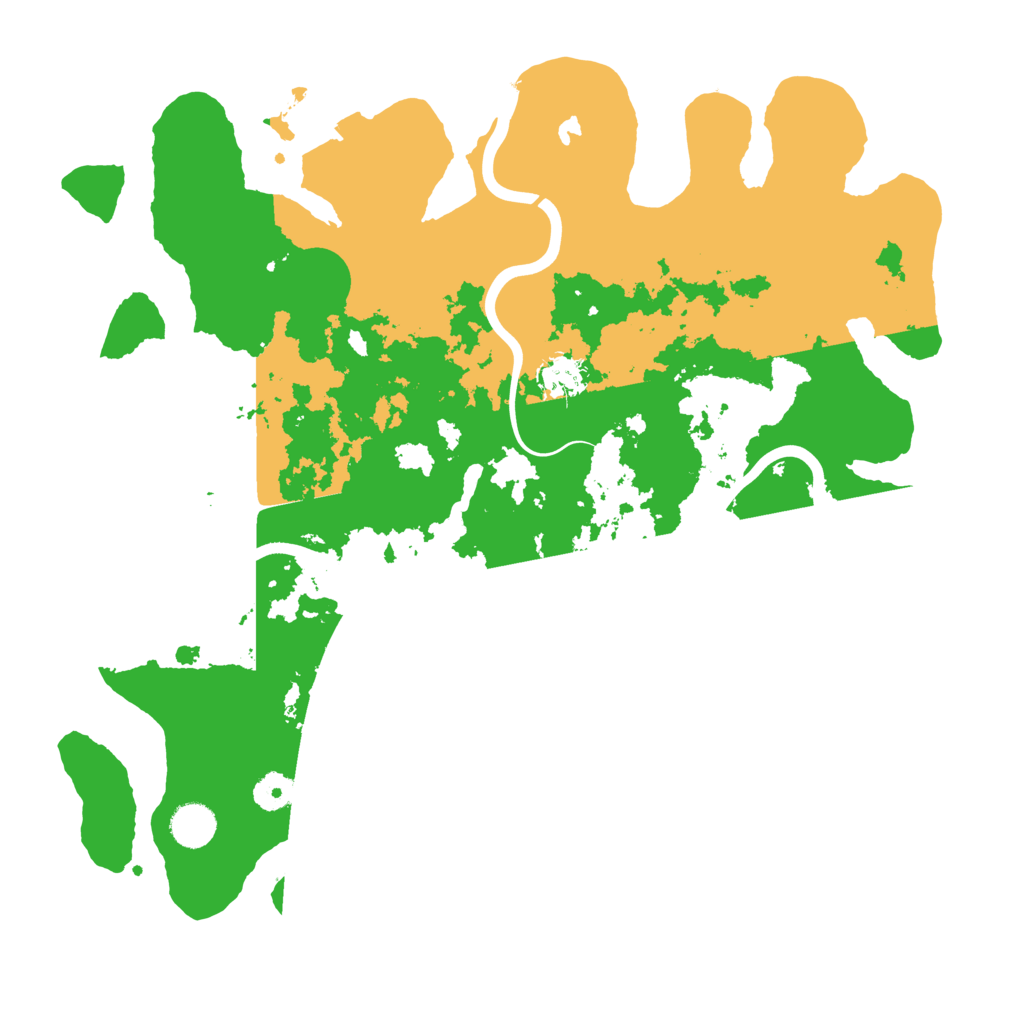 Biome Rust Map: Procedural Map, Size: 4000, Seed: 1207897363