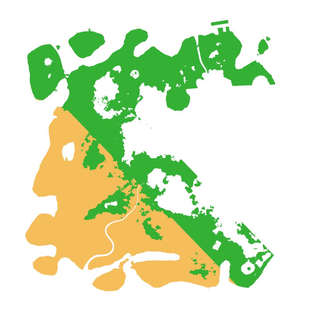 Biome Rust Map: Procedural Map, Size: 3700, Seed: 1207342744