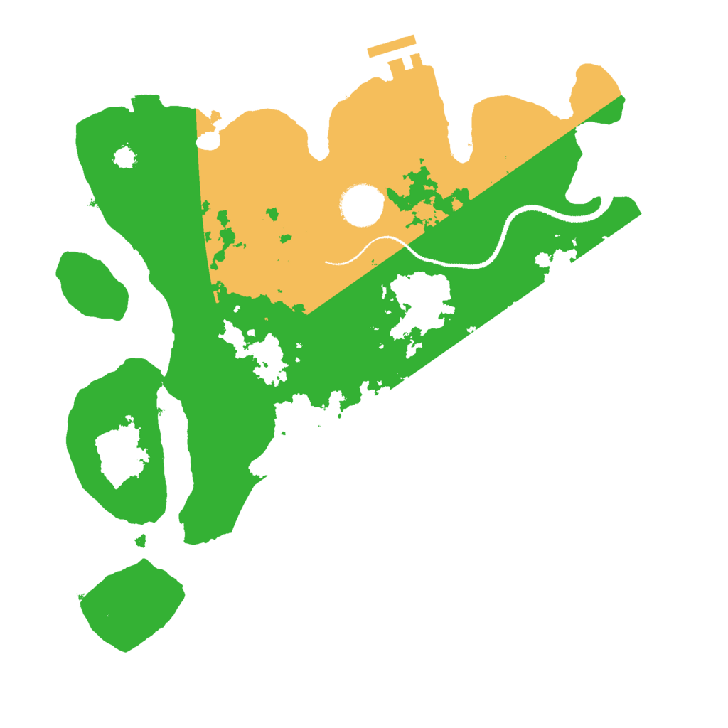Biome Rust Map: Procedural Map, Size: 3000, Seed: 237474