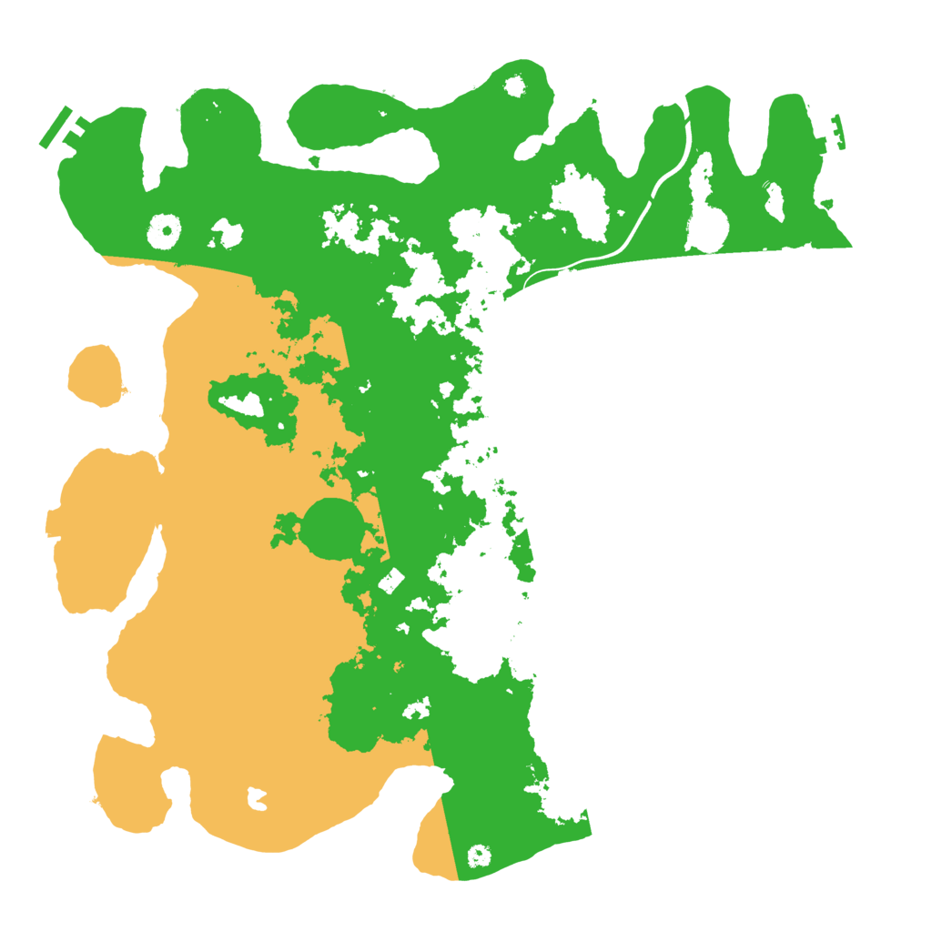 Biome Rust Map: Procedural Map, Size: 4000, Seed: 408535477
