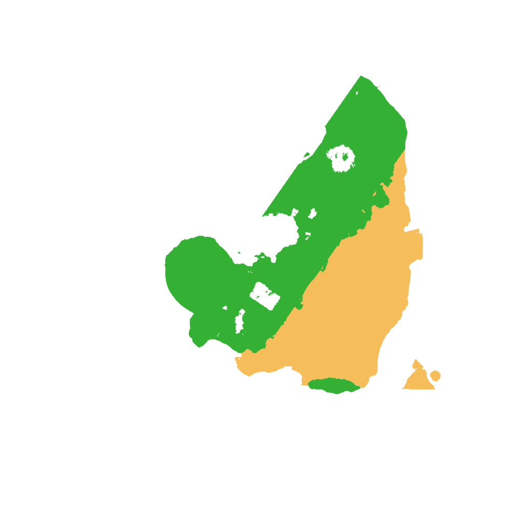 Biome Rust Map: Procedural Map, Size: 2000, Seed: 606602658