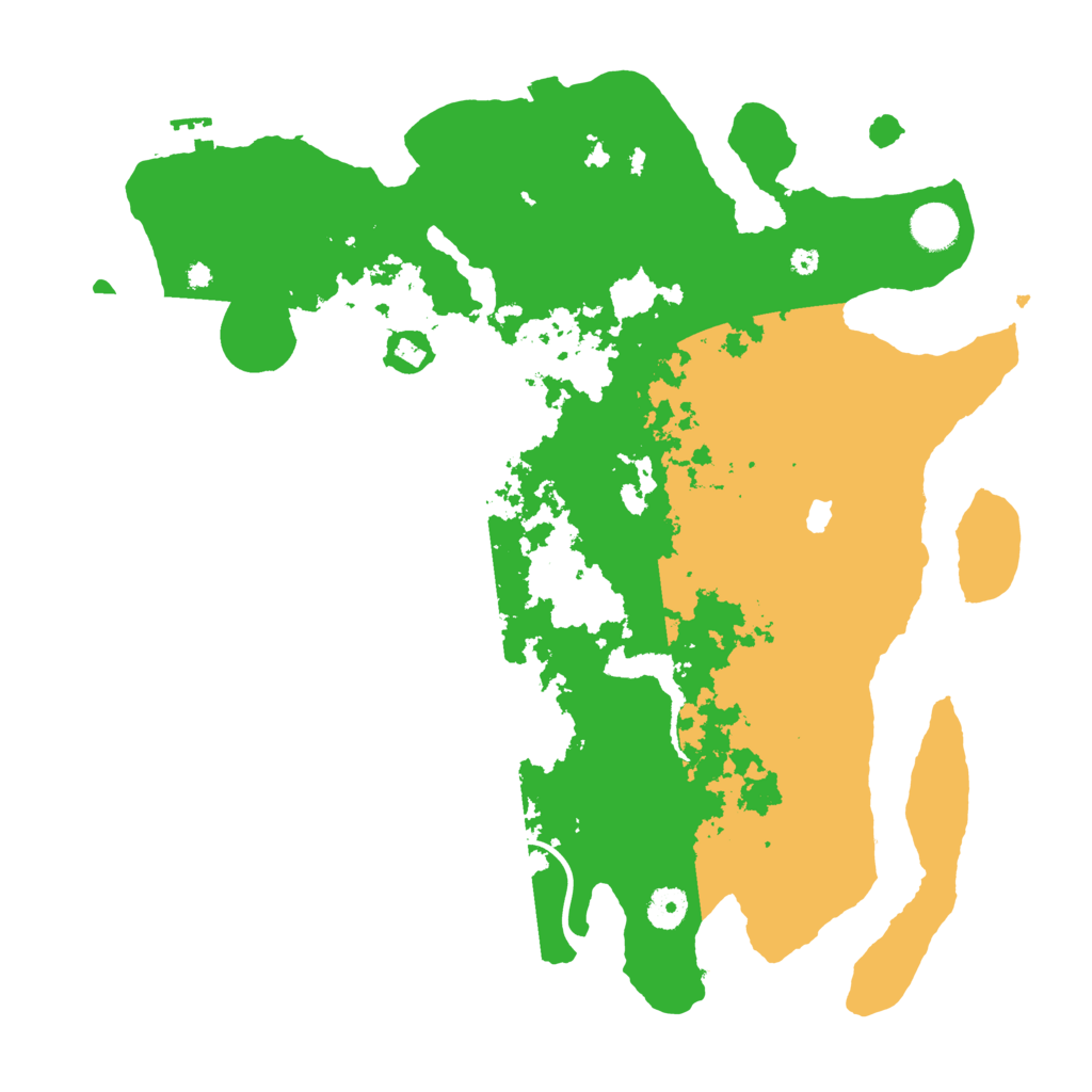 Biome Rust Map: Procedural Map, Size: 4000, Seed: 75355