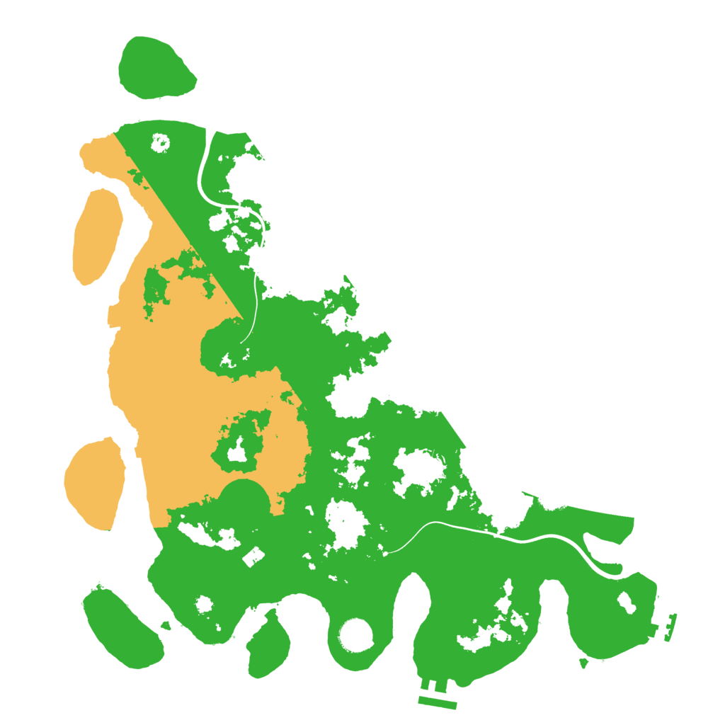 Biome Rust Map: Procedural Map, Size: 3800, Seed: 635750180
