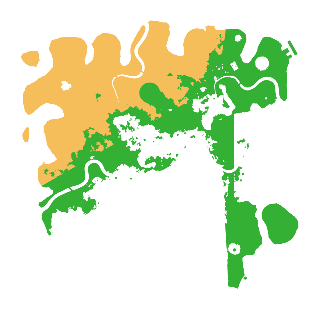 Biome Rust Map: Procedural Map, Size: 4000, Seed: 1471333501