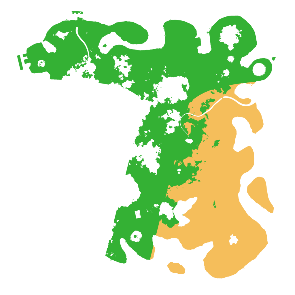 Biome Rust Map: Procedural Map, Size: 4000, Seed: 1108150207