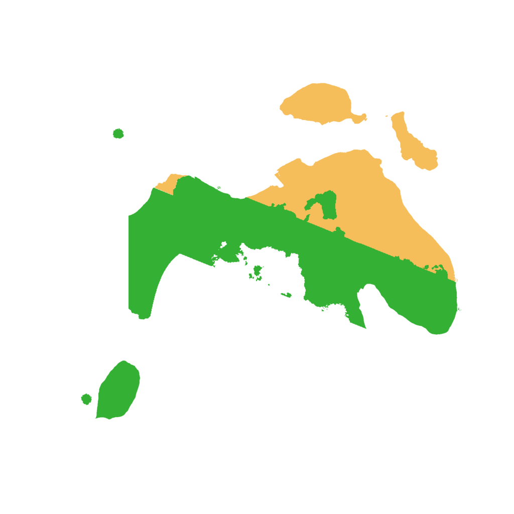 Biome Rust Map: Procedural Map, Size: 2000, Seed: 15720014