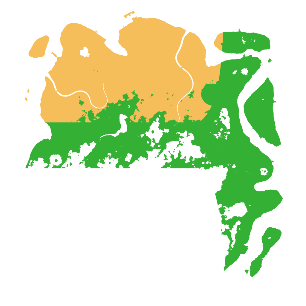 Biome Rust Map: Procedural Map, Size: 4000, Seed: 1901014481