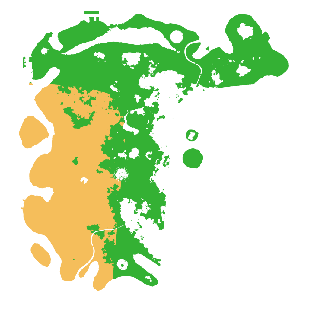Biome Rust Map: Procedural Map, Size: 4251, Seed: 2097093784