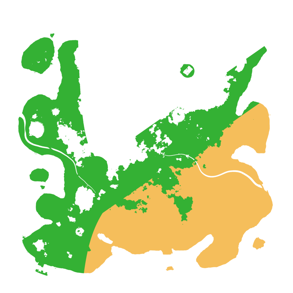 Biome Rust Map: Procedural Map, Size: 3500, Seed: 1573720327