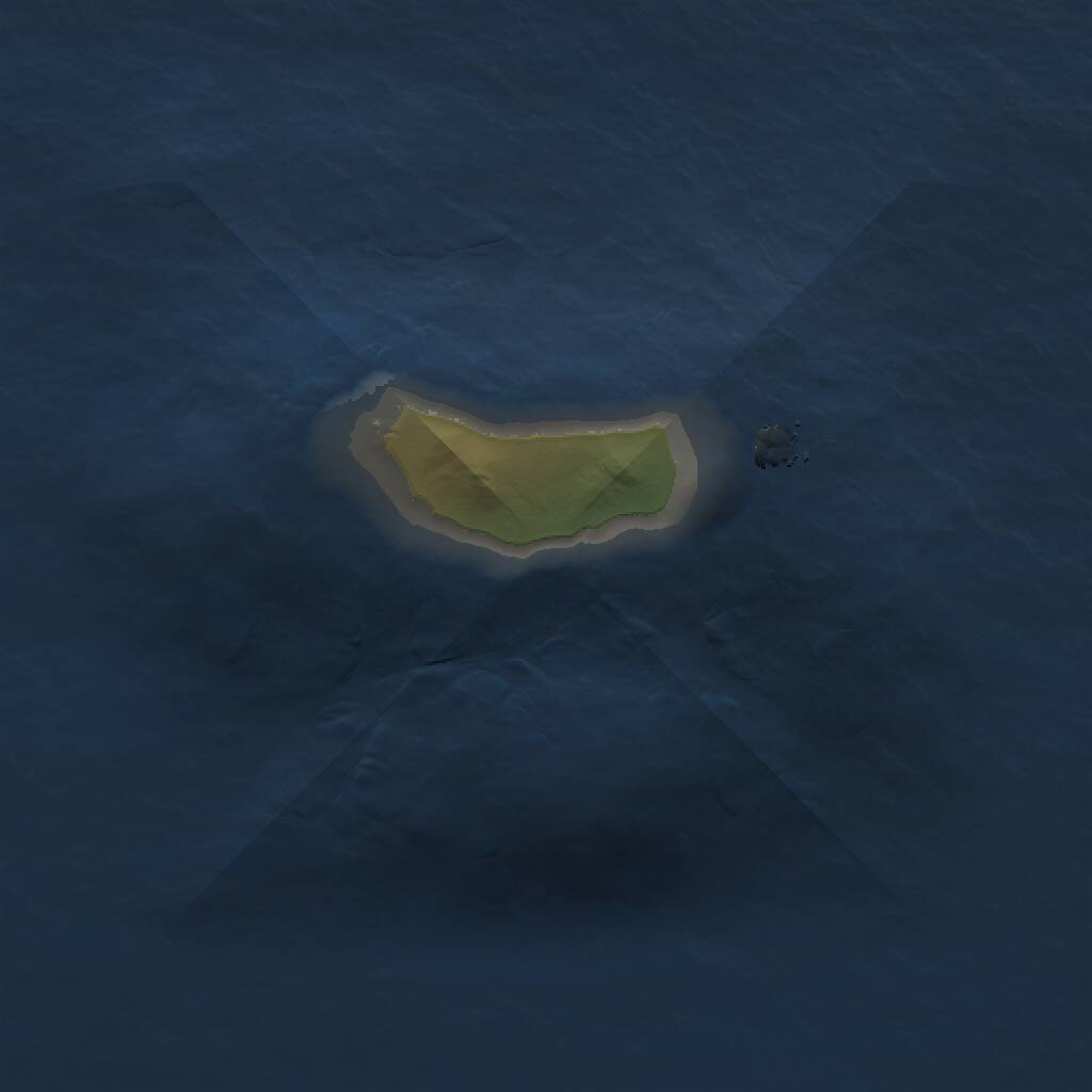 Rust Map: Procedural Map, Size: 1000, Seed: 639674277, 1 Monuments