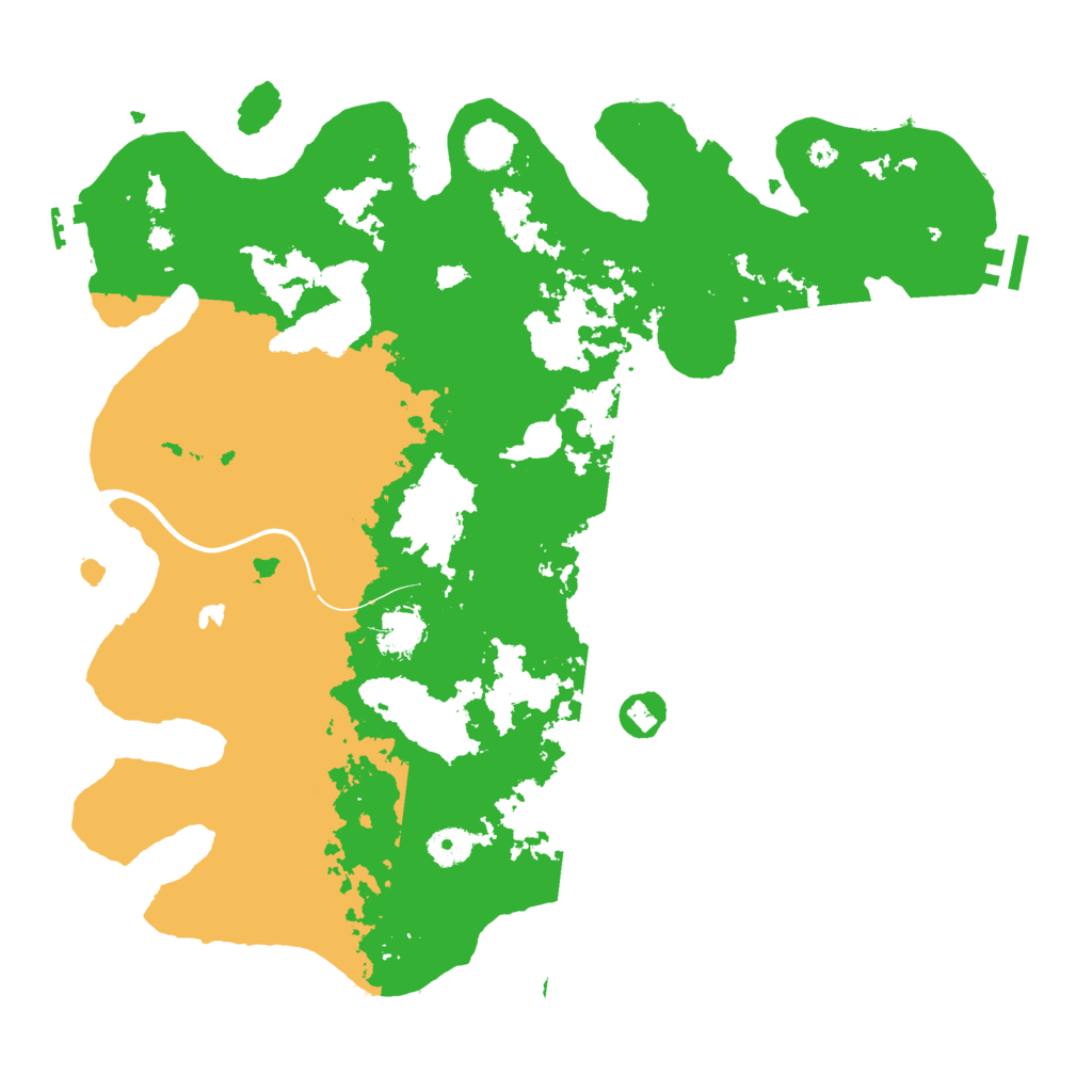 Biome Rust Map: Procedural Map, Size: 4000, Seed: 846438317