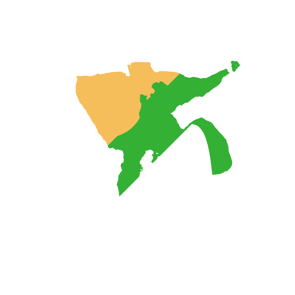 Biome Rust Map: Procedural Map, Size: 1500, Seed: 9816513