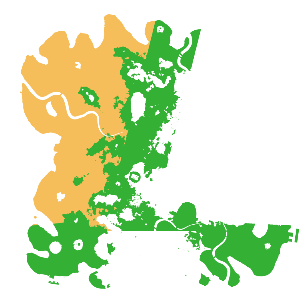 Biome Rust Map: Procedural Map, Size: 4500, Seed: 1716283756