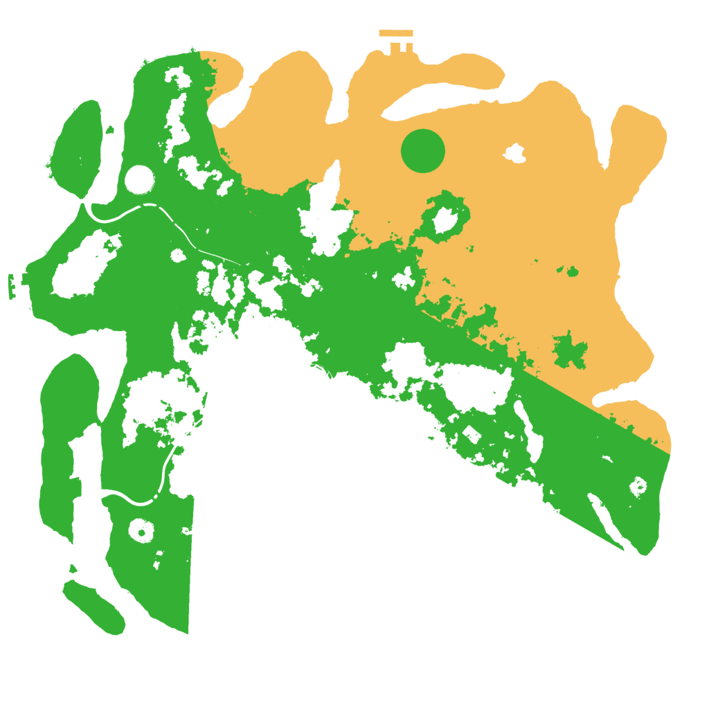 Biome Rust Map: Procedural Map, Size: 4250, Seed: 806014933