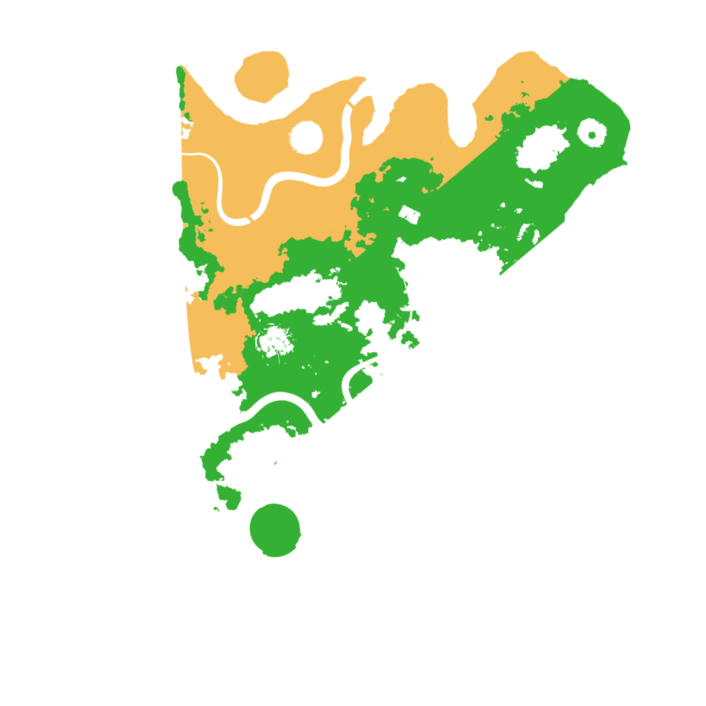 Biome Rust Map: Procedural Map, Size: 3750, Seed: 1295035856