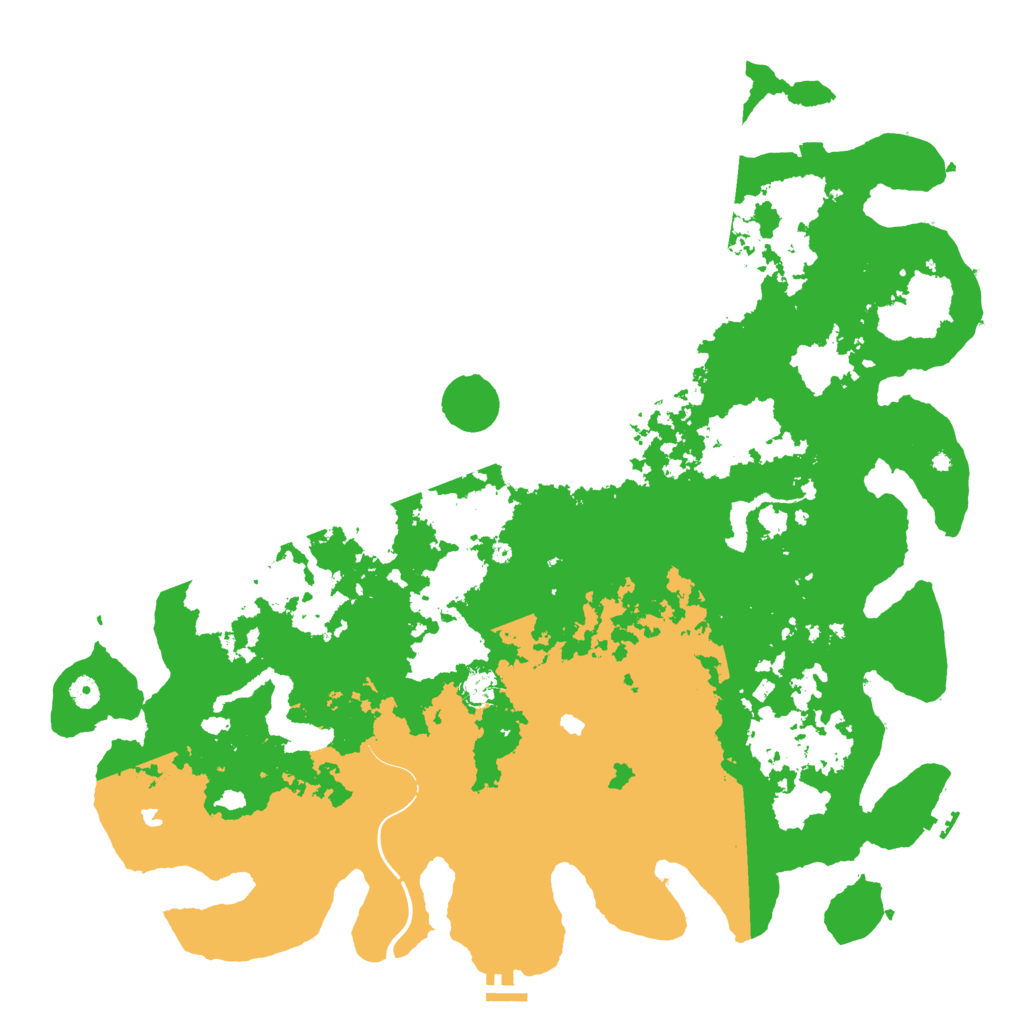 Biome Rust Map: Procedural Map, Size: 5000, Seed: 11941