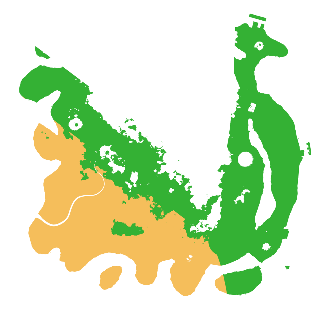 Biome Rust Map: Procedural Map, Size: 3750, Seed: 218661131
