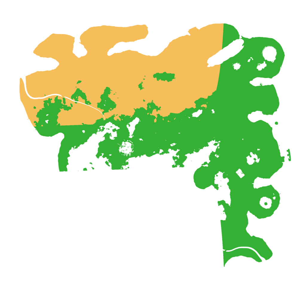 Biome Rust Map: Procedural Map, Size: 3850, Seed: 287990201