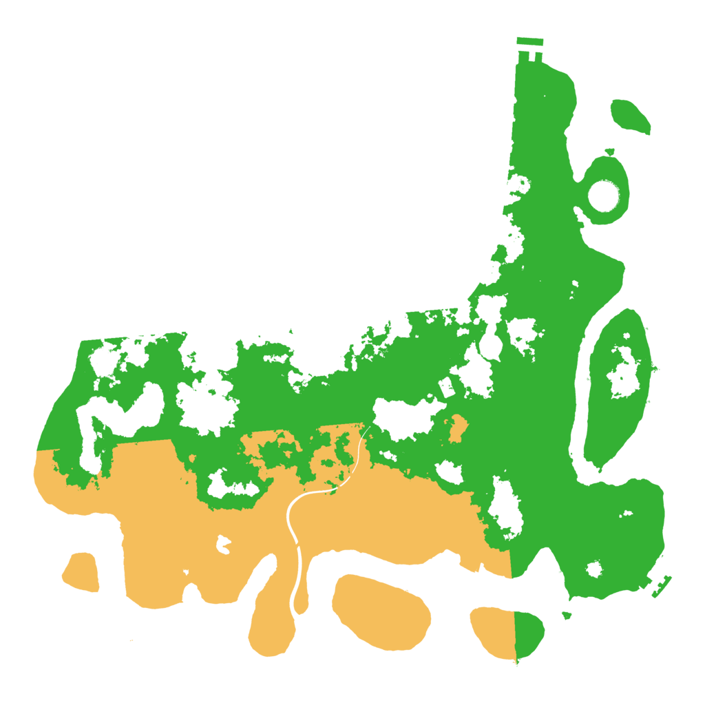 Biome Rust Map: Procedural Map, Size: 4000, Seed: 1179410659