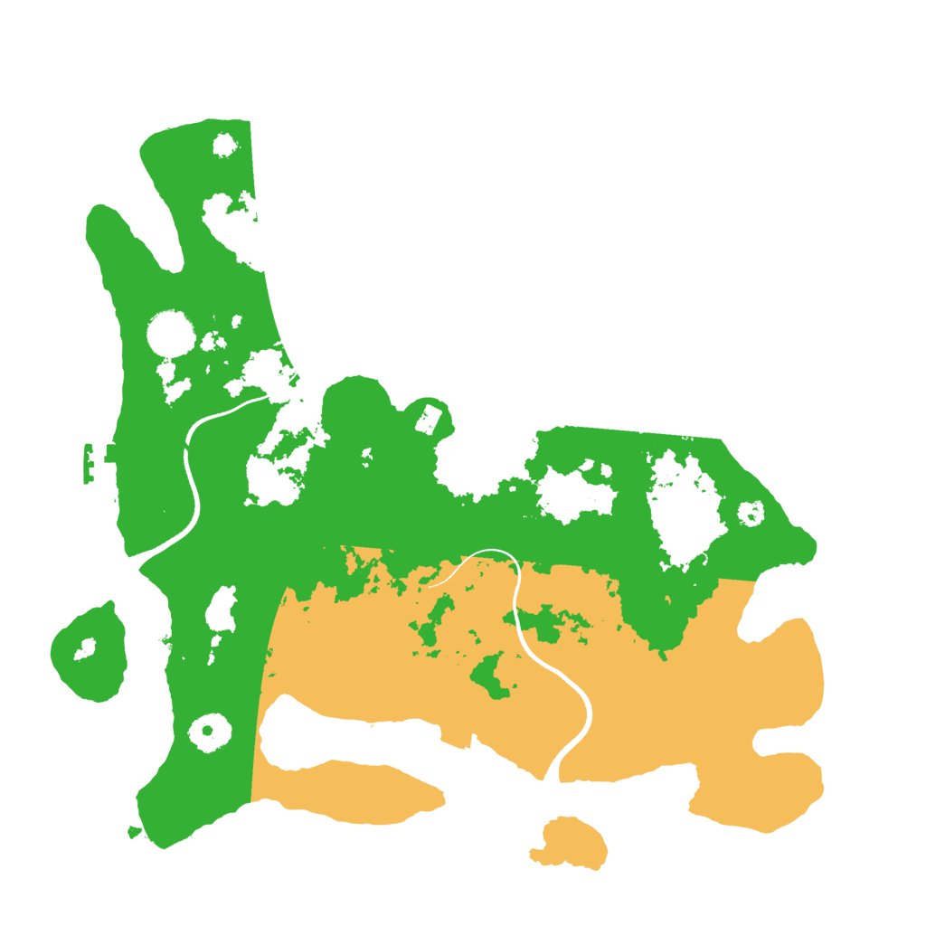 Biome Rust Map: Procedural Map, Size: 3500, Seed: 1692532740