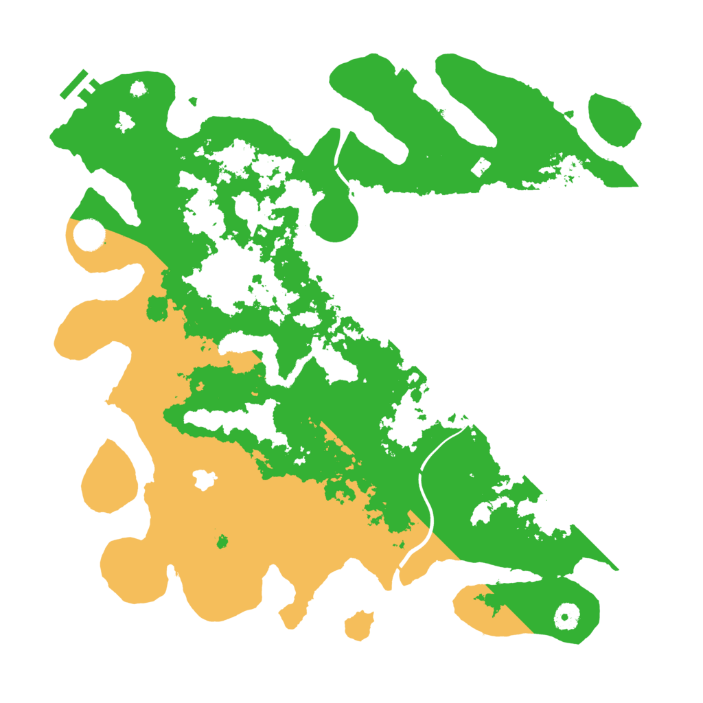 Biome Rust Map: Procedural Map, Size: 4000, Seed: 557103812