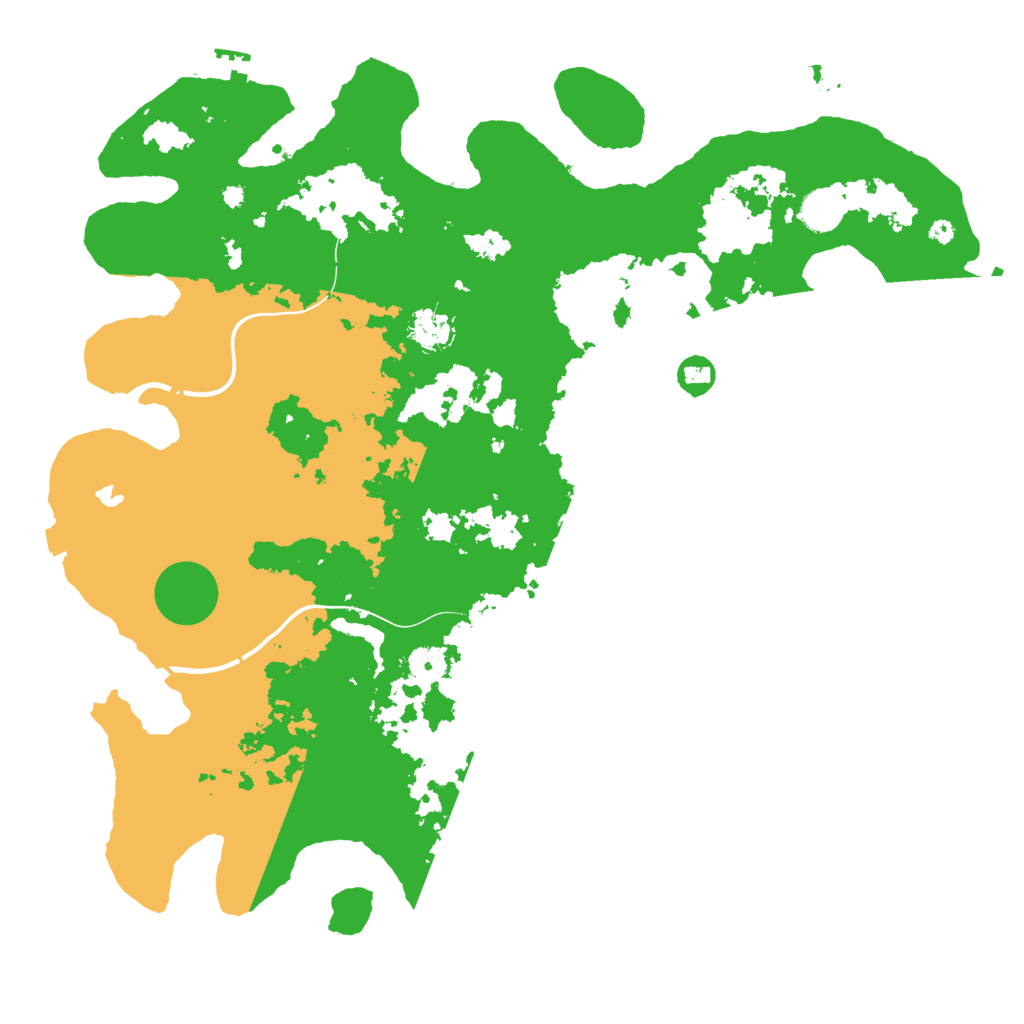 Biome Rust Map: Procedural Map, Size: 4250, Seed: 789439569