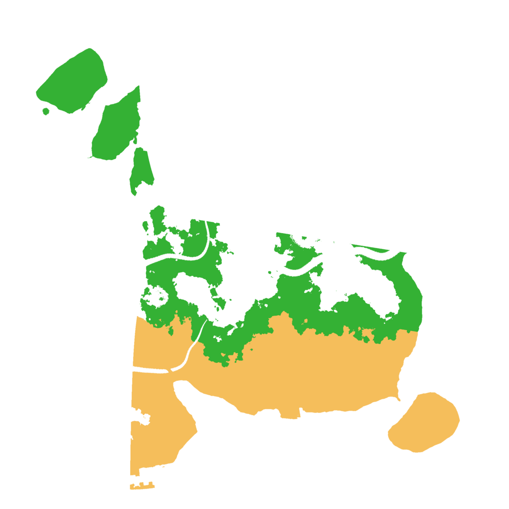 Biome Rust Map: Procedural Map, Size: 3000, Seed: 1637287434
