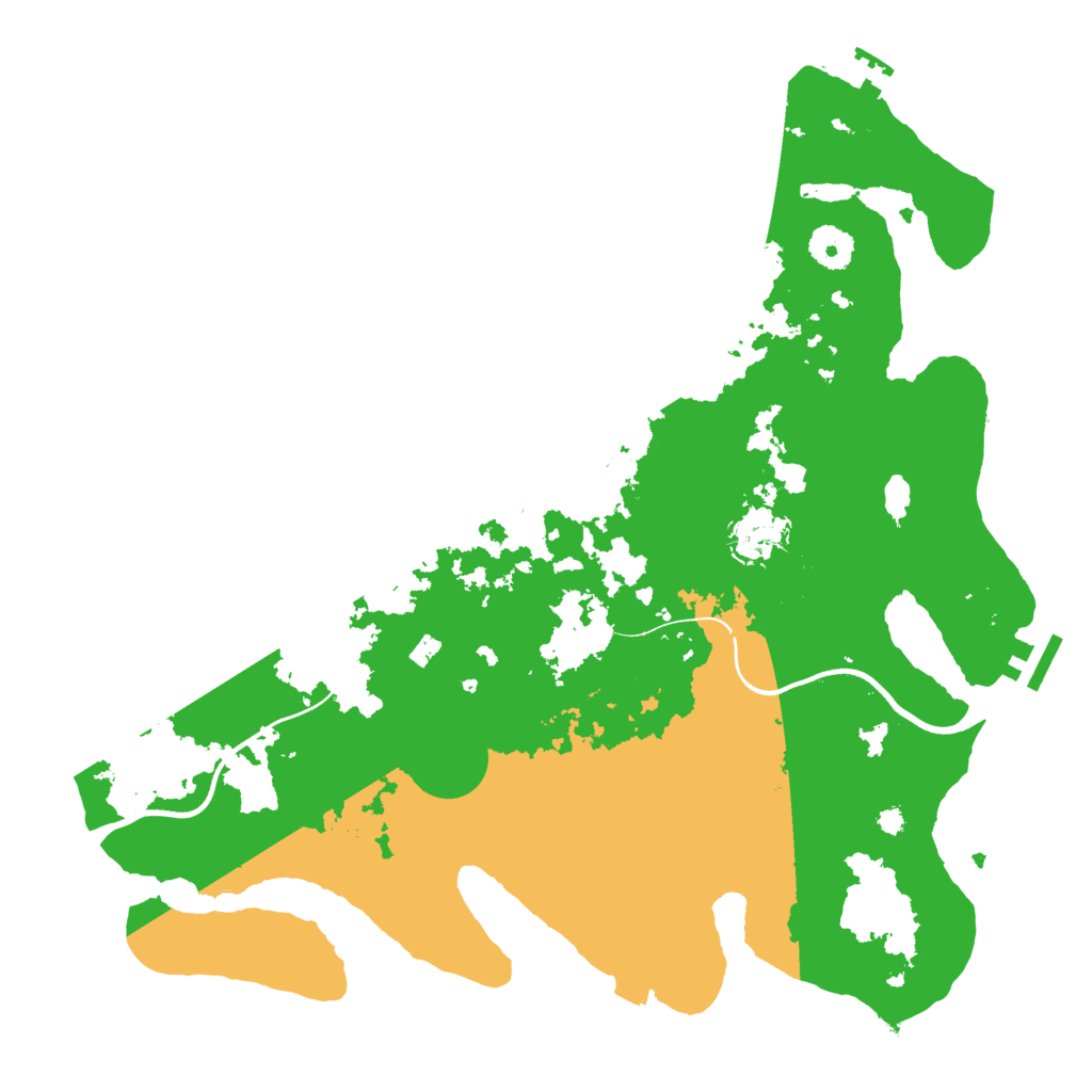 Biome Rust Map: Procedural Map, Size: 3750, Seed: 1878812760
